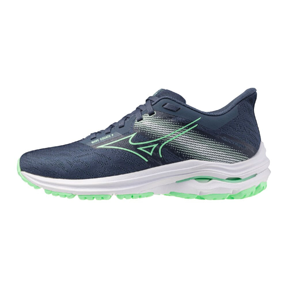 4m-ka♩ Tênis de Corrida Mizuno Equate 9 Feminino Azul | Paquetá