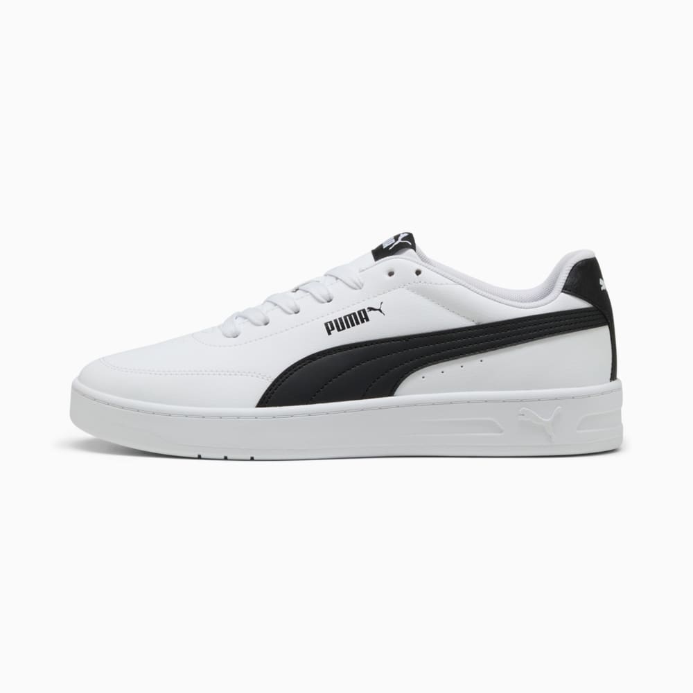 Tênis Casual Puma Court Classic Masculino Branco-1741189577115