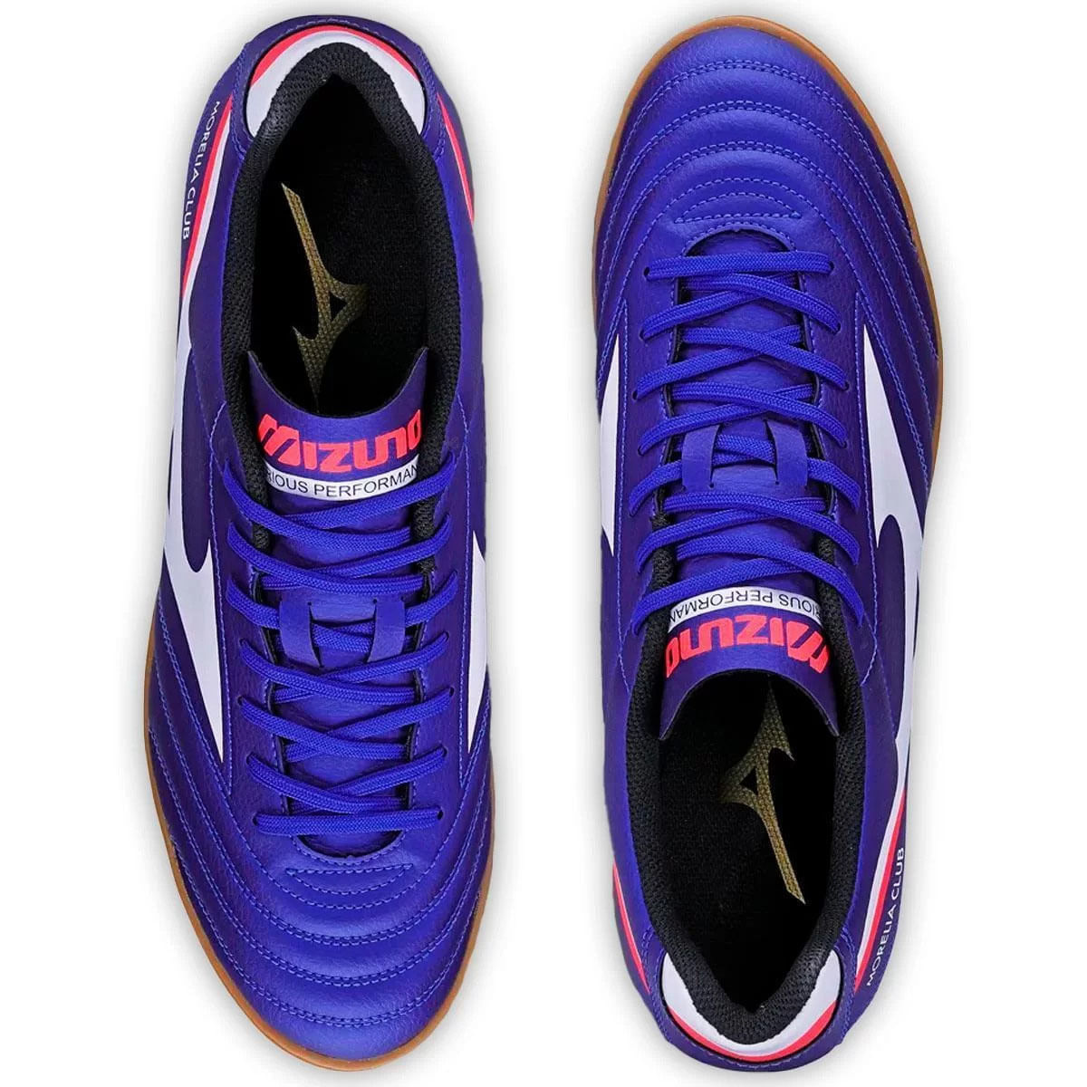 Chuteira Futsal Mizuno Morelia Club In Masculina Azul | Paquetá