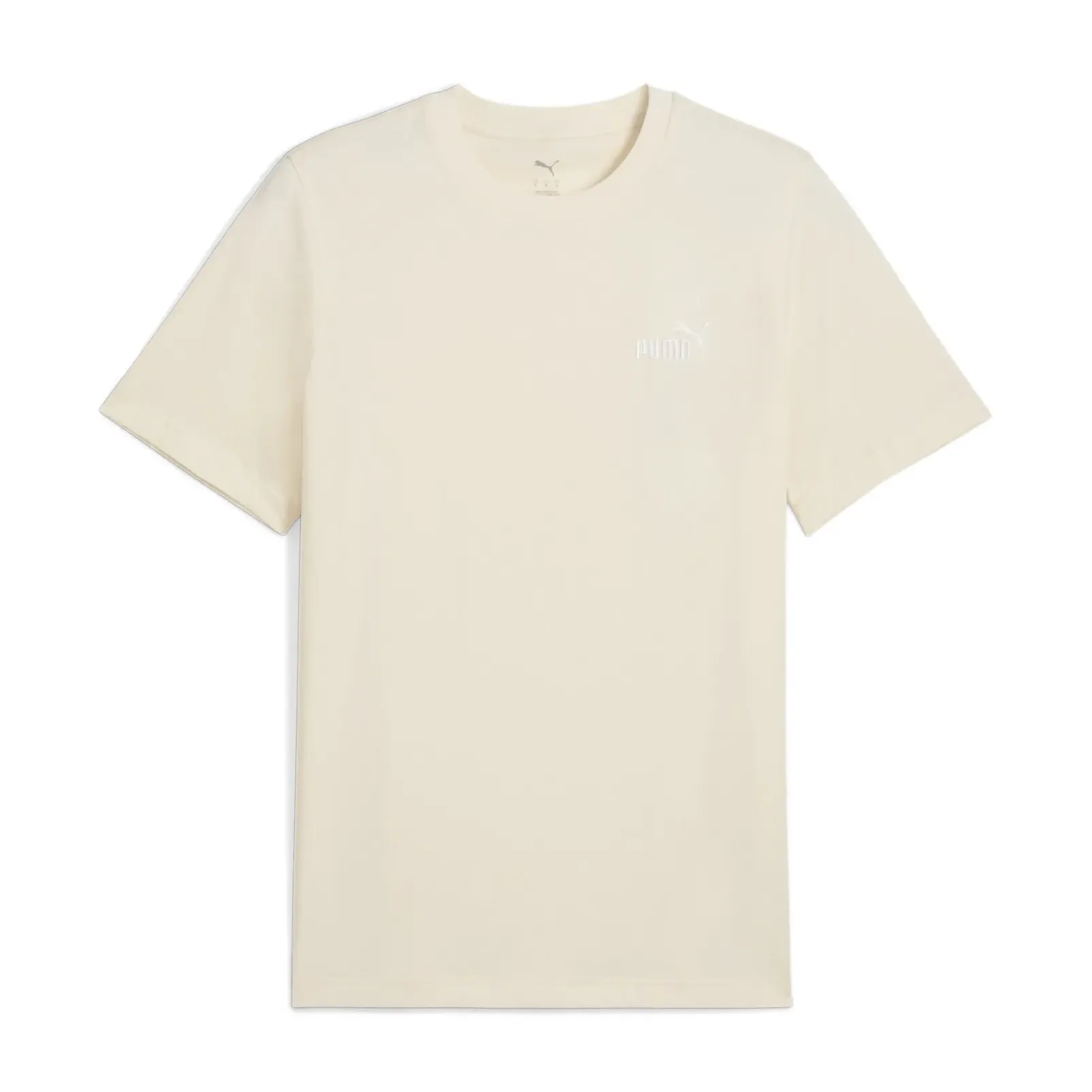 Blusa feminina casual Puma off-white vista frontal para seção vai servir