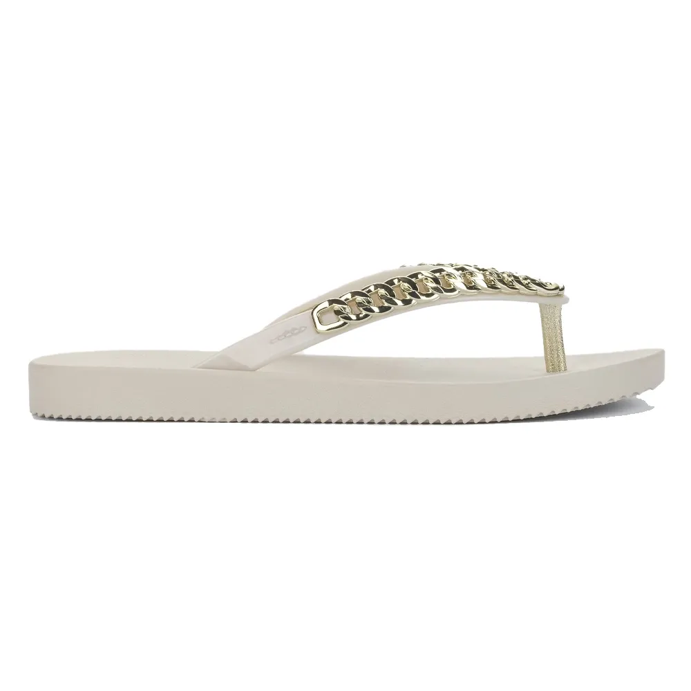Chinelo Zaxy Casual Off White Feminino