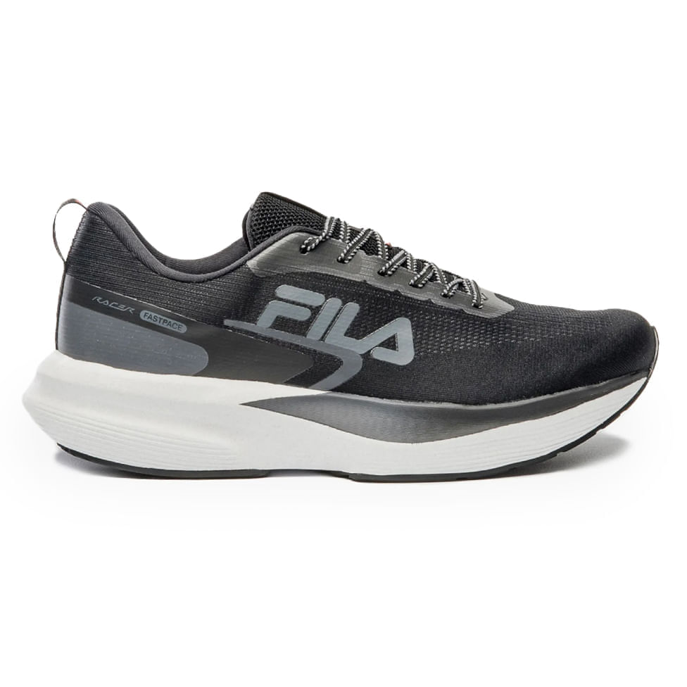 Tênis de Corrida Fila Racer Fastpace Masculino Preto